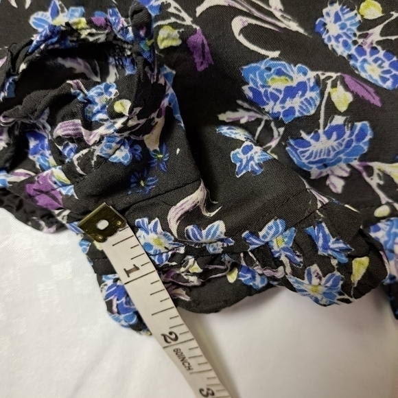 FREE People Floral Strappy Romper - Picture 9 of 9